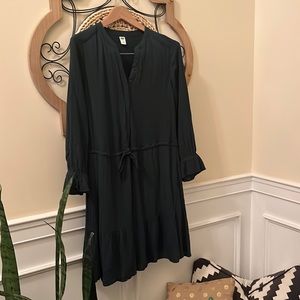 OLD NAVY Hunter green dress.  Size M.  EUC